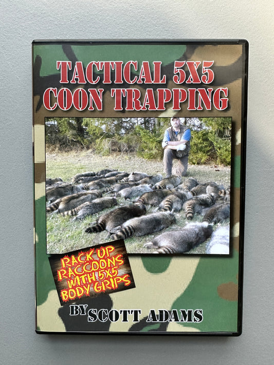 Tactical 5x5 Raccoon Trapping DVD