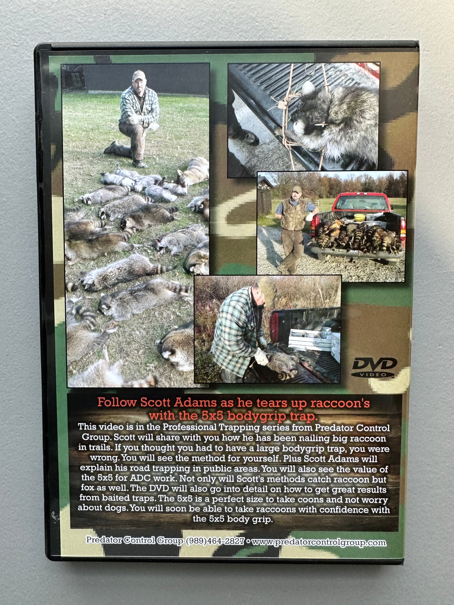 Tactical 5x5 Raccoon Trapping DVD